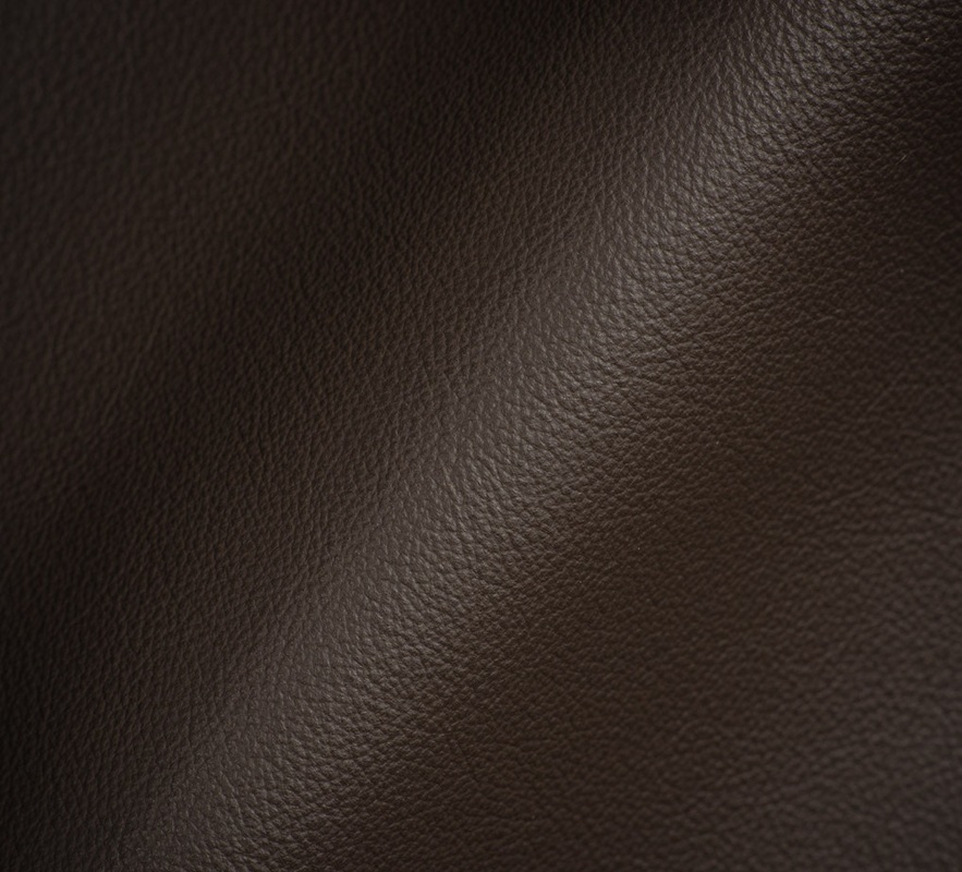 Top-Grain Dark Brown Leather